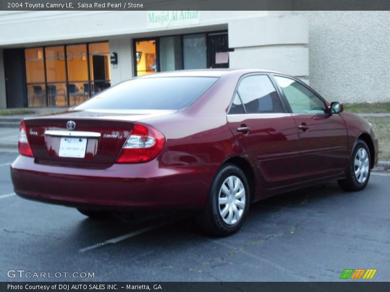 Salsa Red Pearl / Stone 2004 Toyota Camry LE