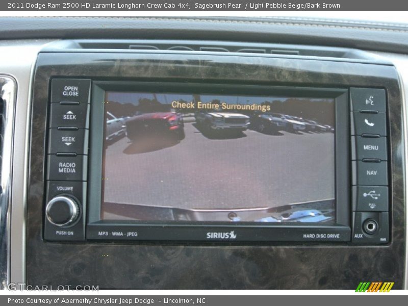 Sagebrush Pearl / Light Pebble Beige/Bark Brown 2011 Dodge Ram 2500 HD Laramie Longhorn Crew Cab 4x4
