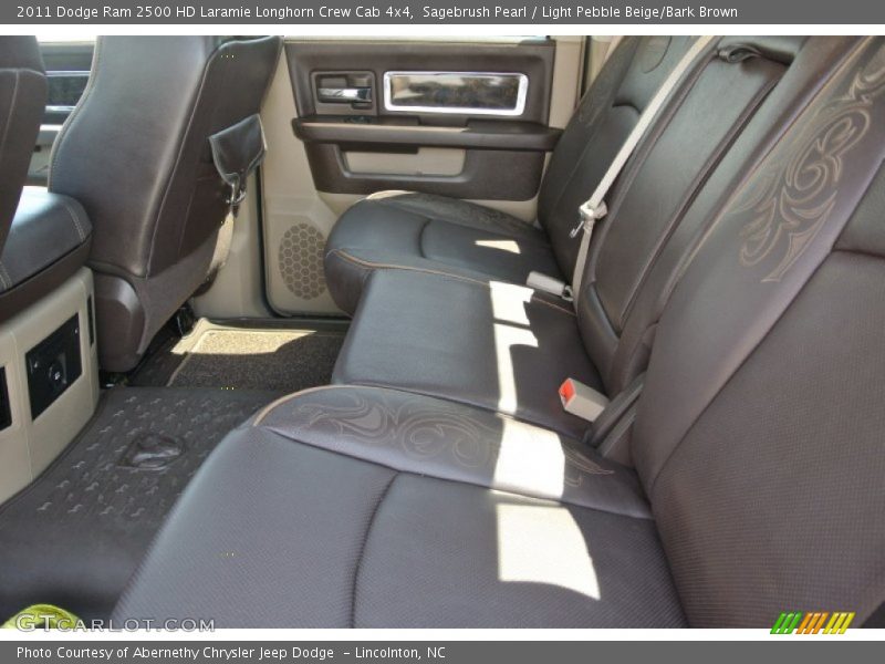 Sagebrush Pearl / Light Pebble Beige/Bark Brown 2011 Dodge Ram 2500 HD Laramie Longhorn Crew Cab 4x4