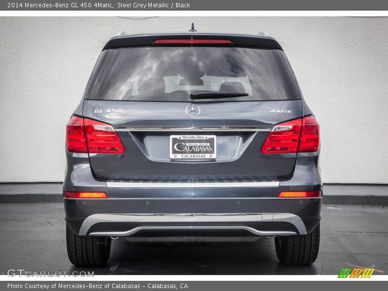 Steel Grey Metallic / Black 2014 Mercedes-Benz GL 450 4Matic