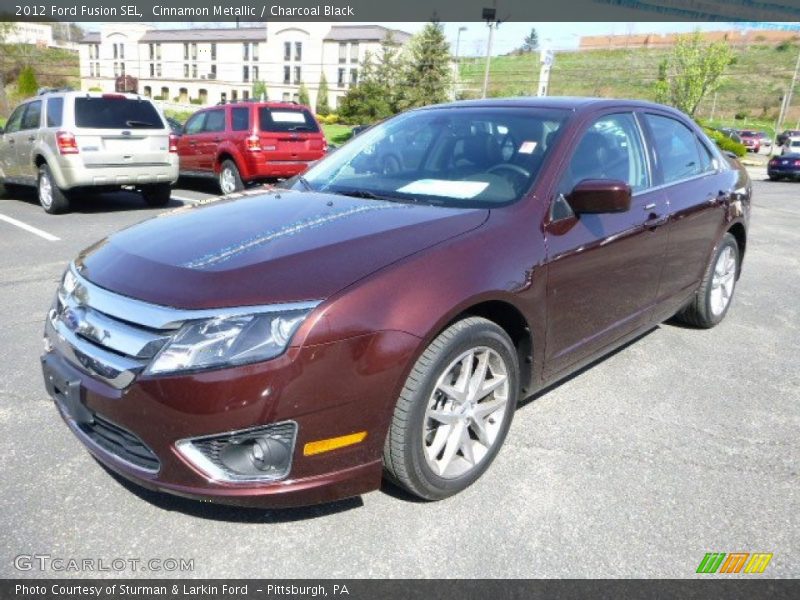 Cinnamon Metallic / Charcoal Black 2012 Ford Fusion SEL