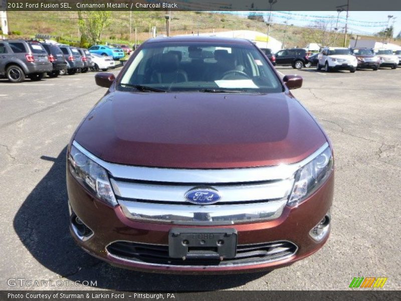 Cinnamon Metallic / Charcoal Black 2012 Ford Fusion SEL