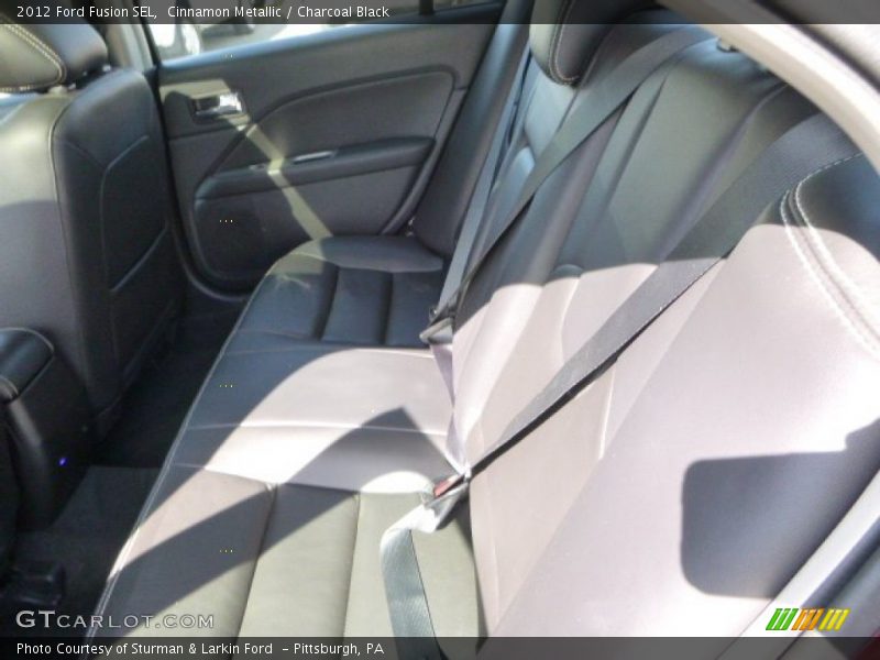 Cinnamon Metallic / Charcoal Black 2012 Ford Fusion SEL
