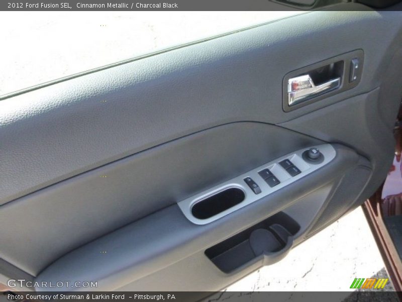 Cinnamon Metallic / Charcoal Black 2012 Ford Fusion SEL