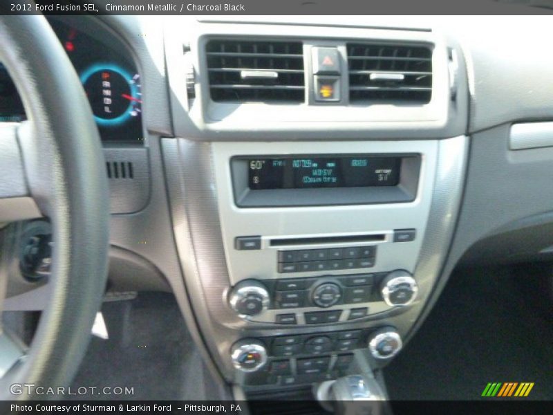 Cinnamon Metallic / Charcoal Black 2012 Ford Fusion SEL