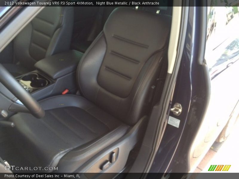 Night Blue Metallic / Black Anthracite 2012 Volkswagen Touareg VR6 FSI Sport 4XMotion