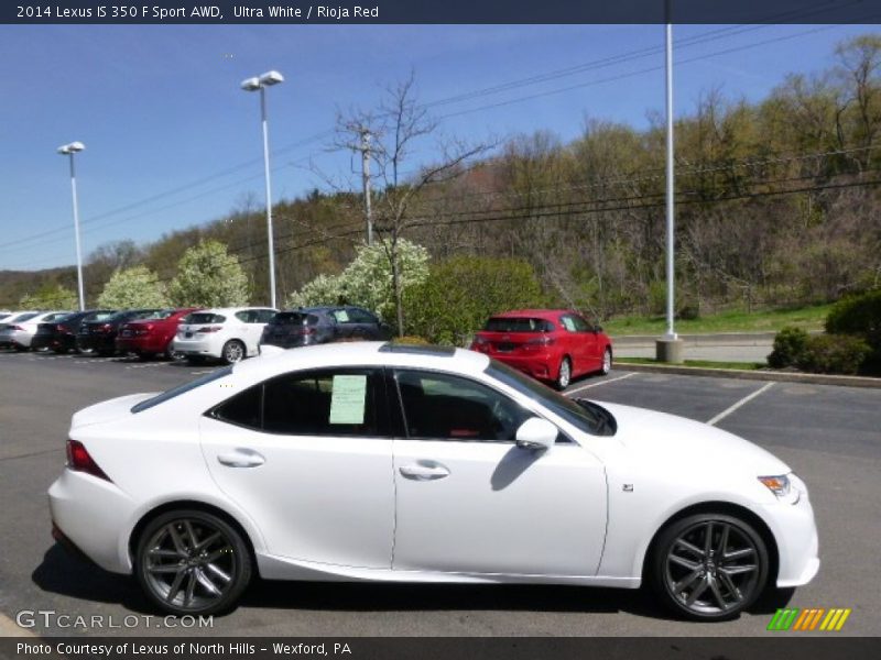  2014 IS 350 F Sport AWD Ultra White