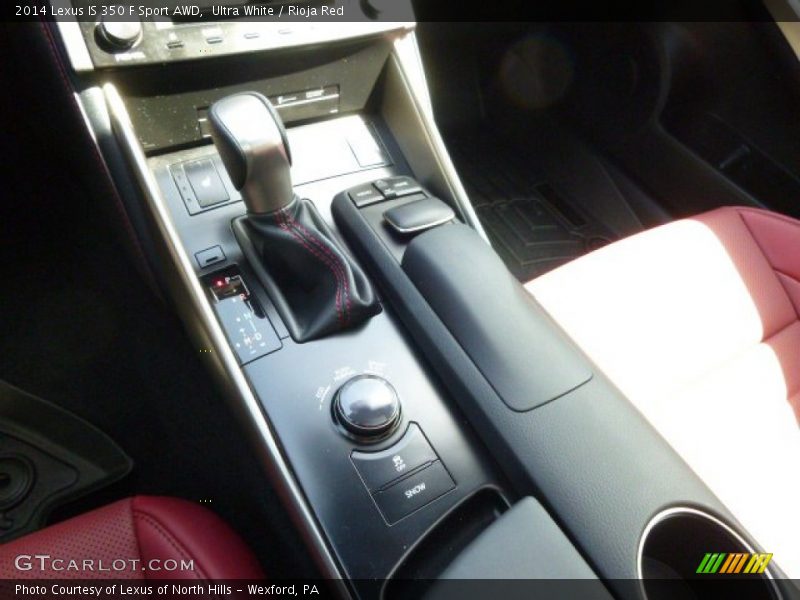  2014 IS 350 F Sport AWD 6 Speed Automatic Shifter