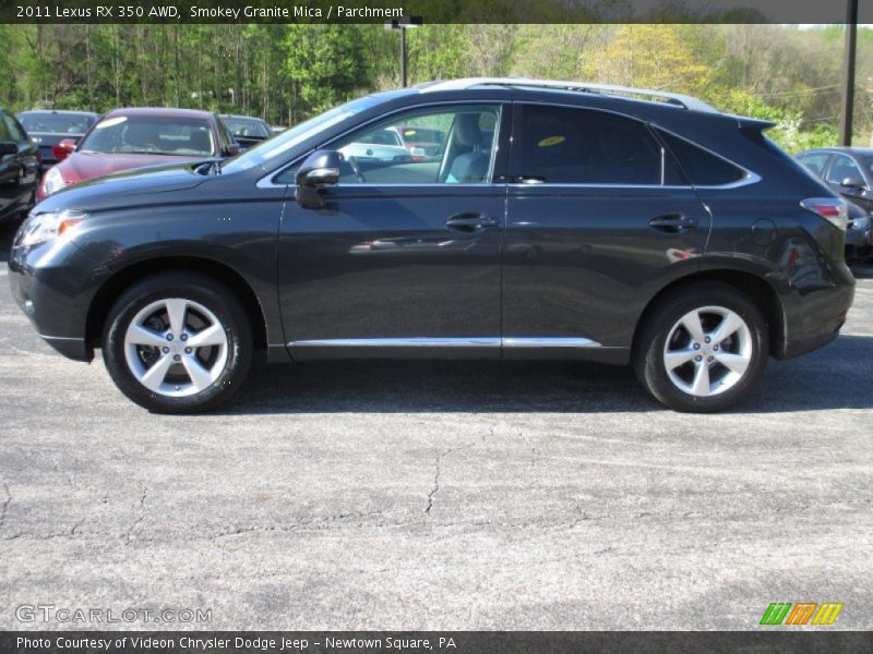 Smokey Granite Mica / Parchment 2011 Lexus RX 350 AWD