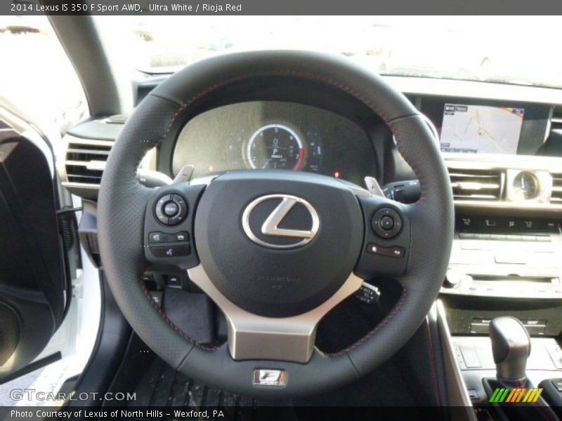  2014 IS 350 F Sport AWD Steering Wheel