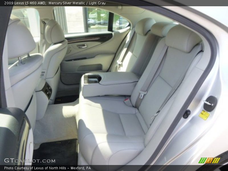Mercury Silver Metallic / Light Gray 2009 Lexus LS 460 AWD