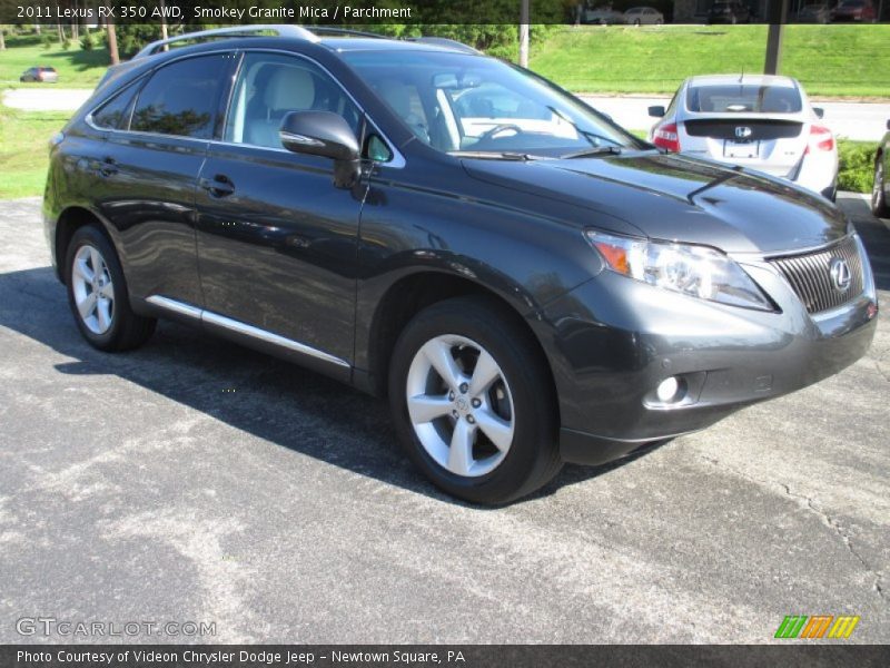 Smokey Granite Mica / Parchment 2011 Lexus RX 350 AWD