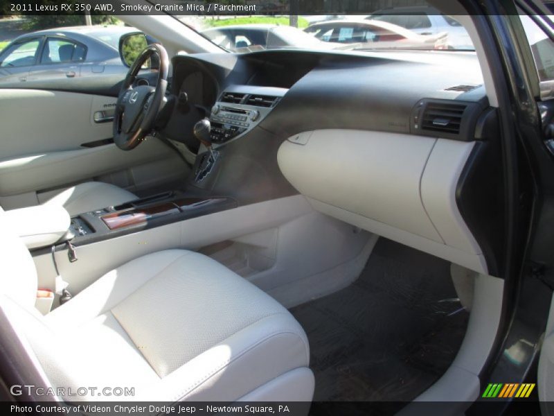 Smokey Granite Mica / Parchment 2011 Lexus RX 350 AWD
