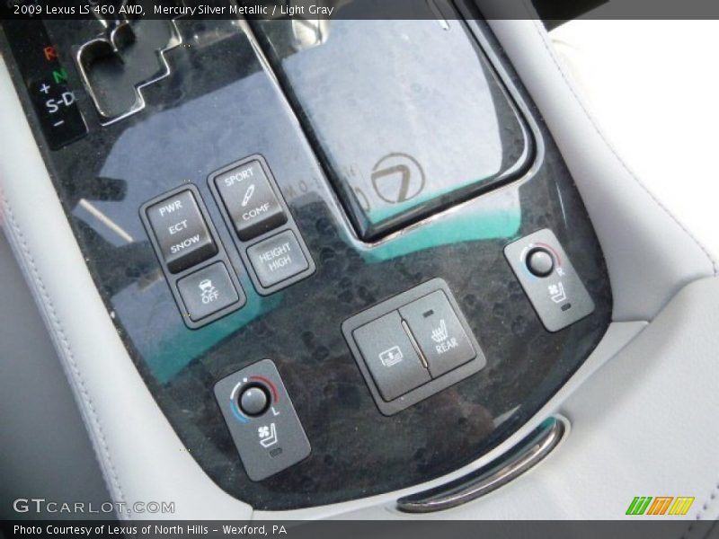Mercury Silver Metallic / Light Gray 2009 Lexus LS 460 AWD