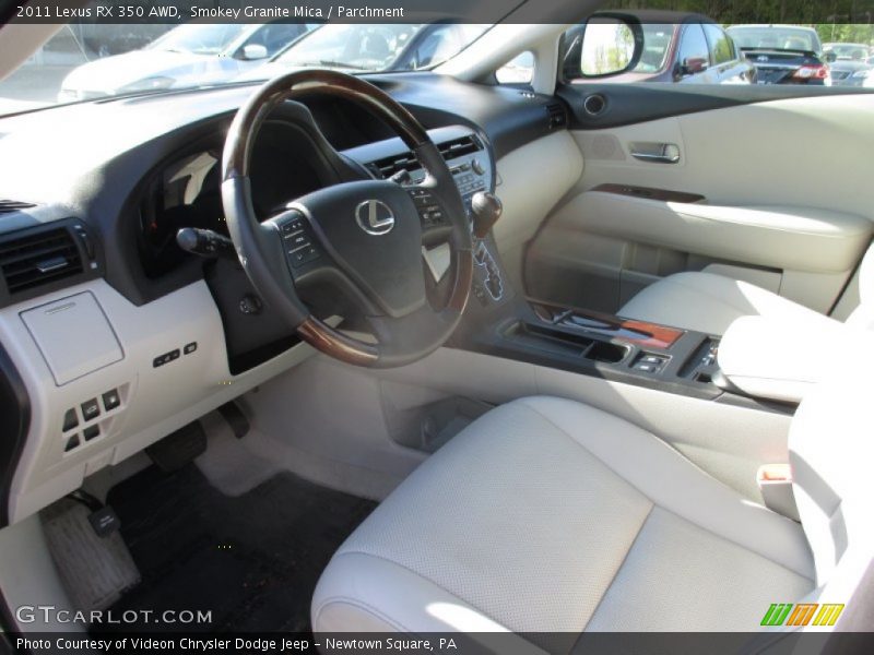 Smokey Granite Mica / Parchment 2011 Lexus RX 350 AWD
