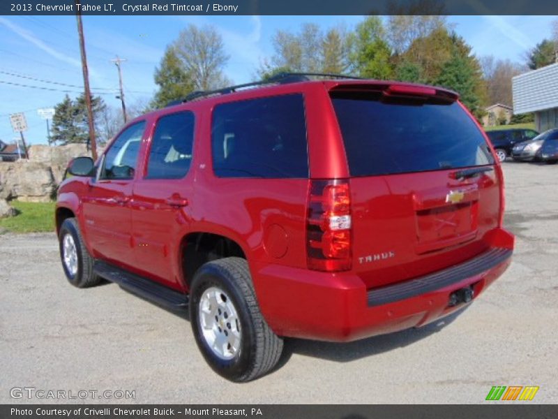 Crystal Red Tintcoat / Ebony 2013 Chevrolet Tahoe LT
