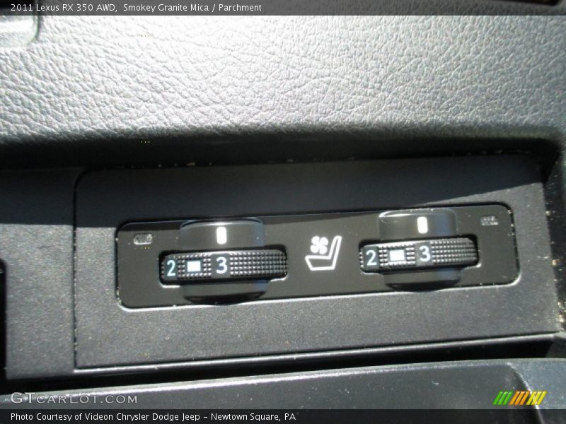 Smokey Granite Mica / Parchment 2011 Lexus RX 350 AWD