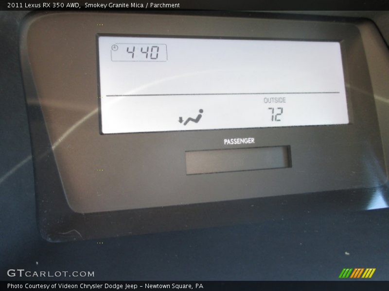 Smokey Granite Mica / Parchment 2011 Lexus RX 350 AWD