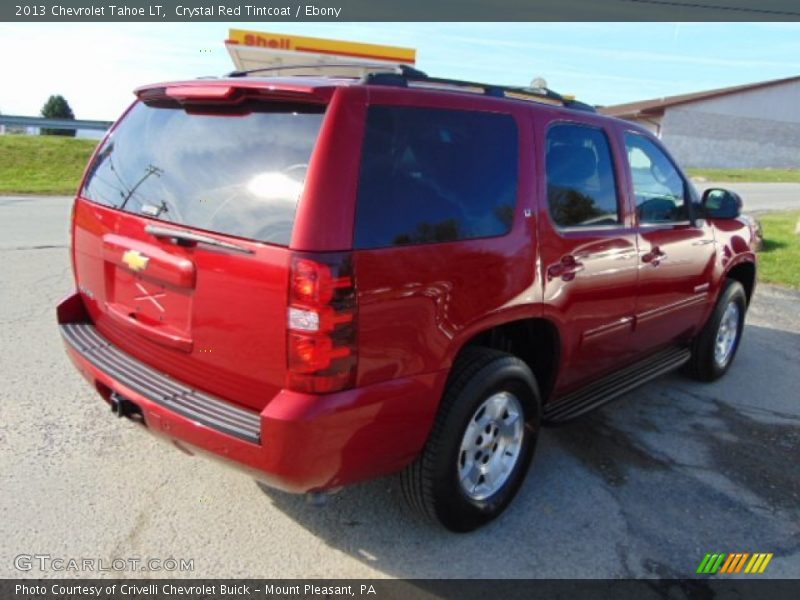 Crystal Red Tintcoat / Ebony 2013 Chevrolet Tahoe LT