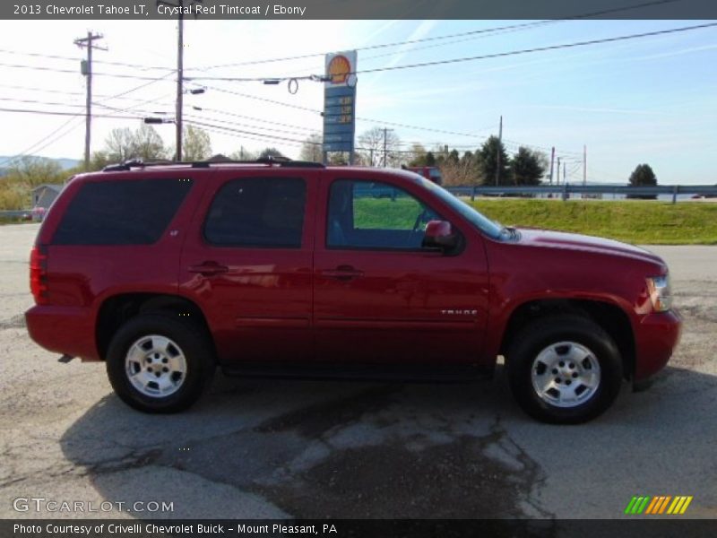 Crystal Red Tintcoat / Ebony 2013 Chevrolet Tahoe LT