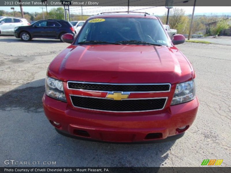 Crystal Red Tintcoat / Ebony 2013 Chevrolet Tahoe LT