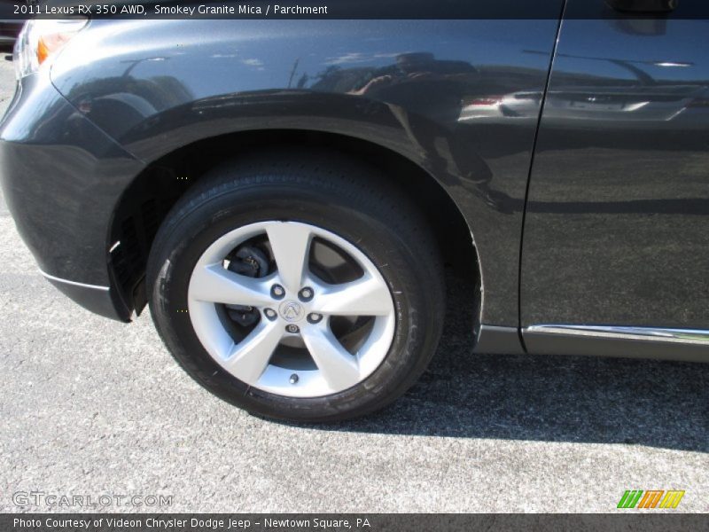 Smokey Granite Mica / Parchment 2011 Lexus RX 350 AWD