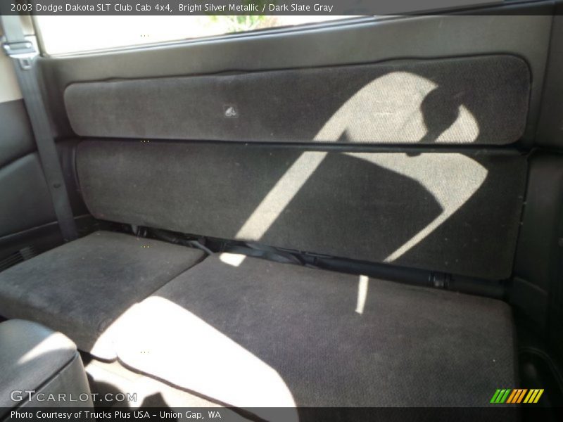 Bright Silver Metallic / Dark Slate Gray 2003 Dodge Dakota SLT Club Cab 4x4