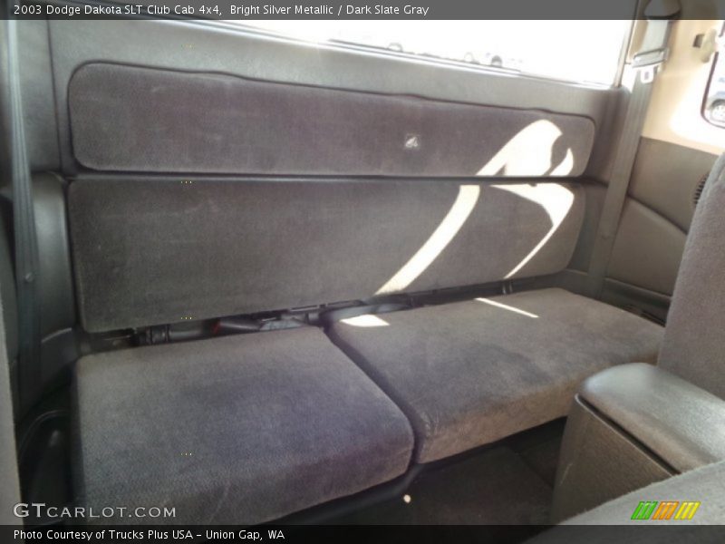 Bright Silver Metallic / Dark Slate Gray 2003 Dodge Dakota SLT Club Cab 4x4
