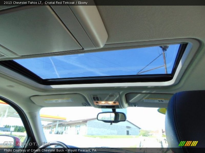 Crystal Red Tintcoat / Ebony 2013 Chevrolet Tahoe LT