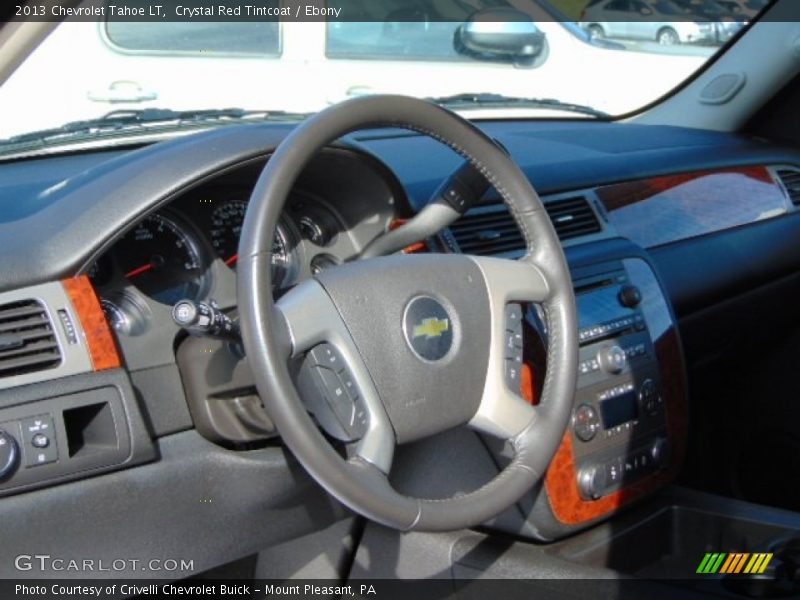Crystal Red Tintcoat / Ebony 2013 Chevrolet Tahoe LT