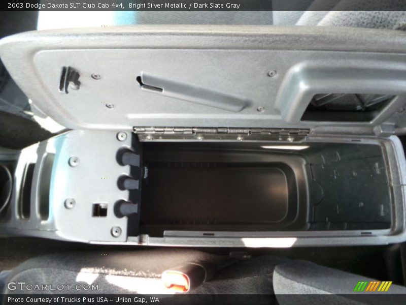 Bright Silver Metallic / Dark Slate Gray 2003 Dodge Dakota SLT Club Cab 4x4