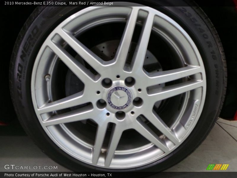 Mars Red / Almond Beige 2010 Mercedes-Benz E 350 Coupe