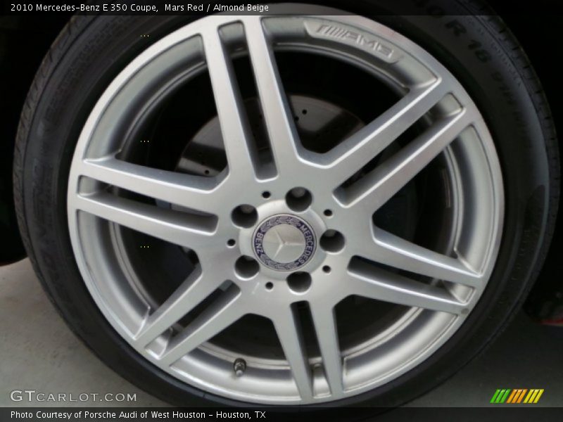 Mars Red / Almond Beige 2010 Mercedes-Benz E 350 Coupe
