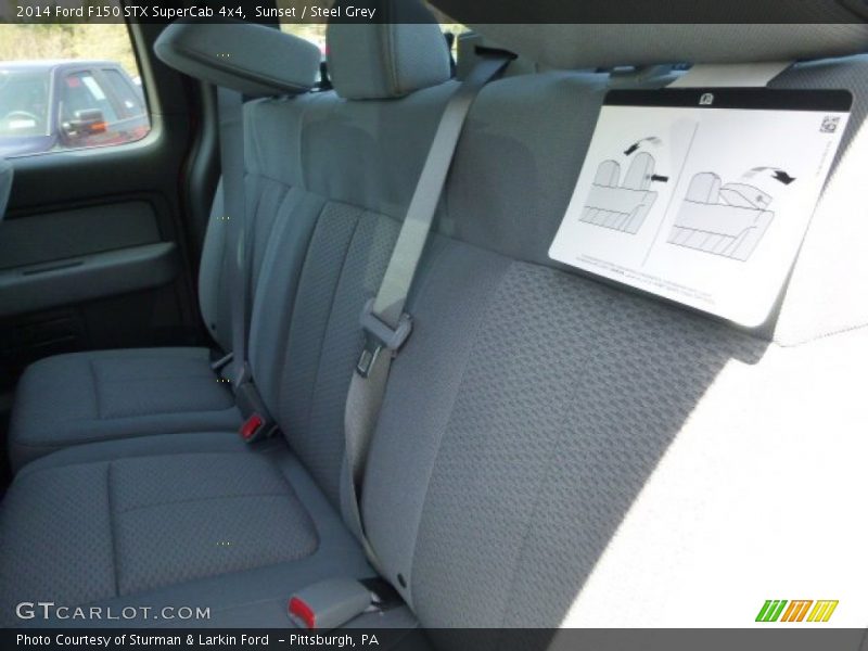 Sunset / Steel Grey 2014 Ford F150 STX SuperCab 4x4