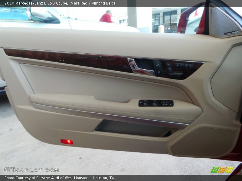 Mars Red / Almond Beige 2010 Mercedes-Benz E 350 Coupe