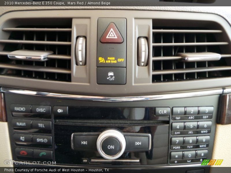 Mars Red / Almond Beige 2010 Mercedes-Benz E 350 Coupe