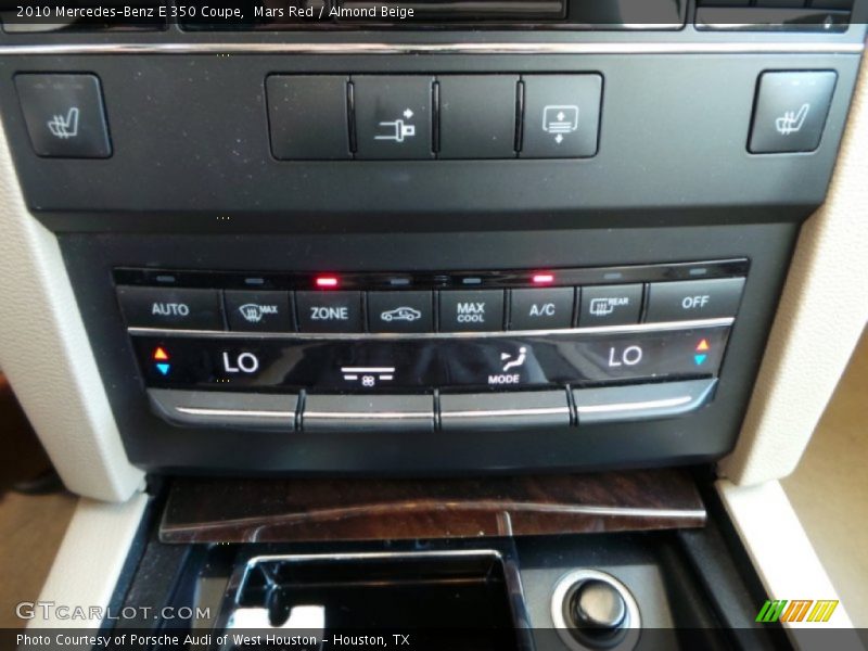Mars Red / Almond Beige 2010 Mercedes-Benz E 350 Coupe