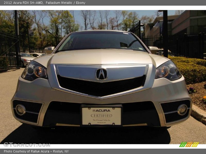 Palladium Metallic / Ebony 2012 Acura RDX SH-AWD