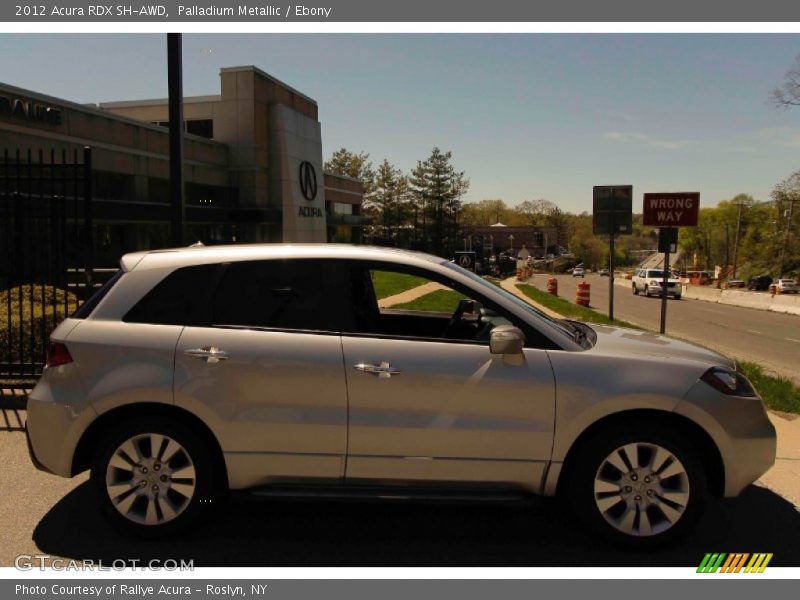 Palladium Metallic / Ebony 2012 Acura RDX SH-AWD