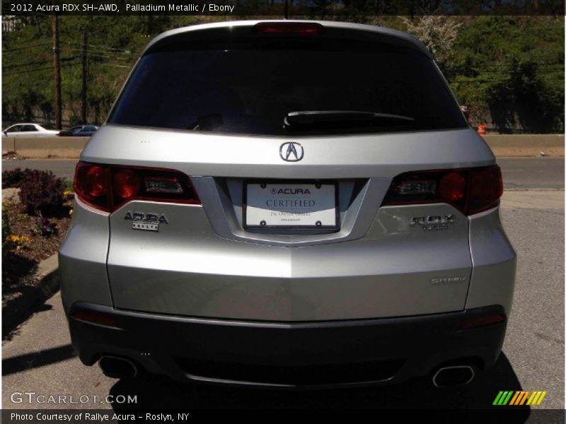 Palladium Metallic / Ebony 2012 Acura RDX SH-AWD