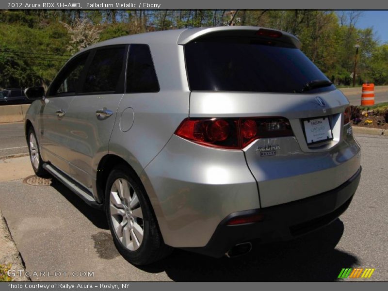 Palladium Metallic / Ebony 2012 Acura RDX SH-AWD