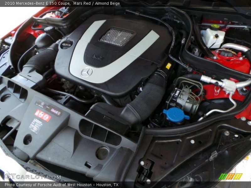 Mars Red / Almond Beige 2010 Mercedes-Benz E 350 Coupe