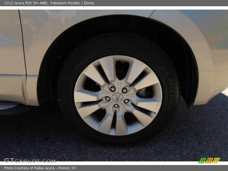 Palladium Metallic / Ebony 2012 Acura RDX SH-AWD