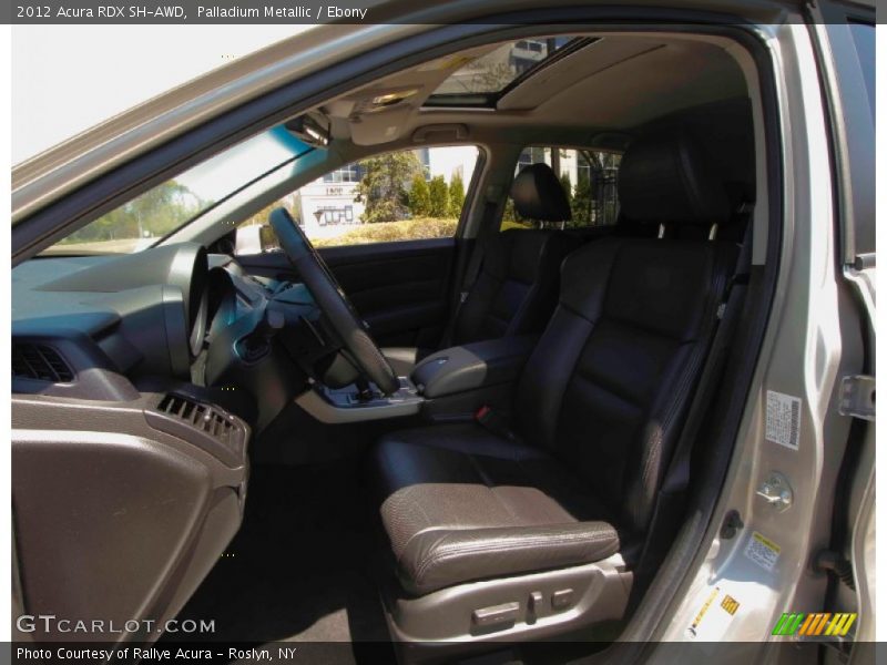 Palladium Metallic / Ebony 2012 Acura RDX SH-AWD