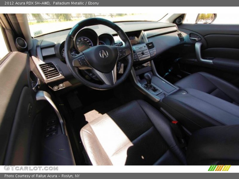Palladium Metallic / Ebony 2012 Acura RDX SH-AWD