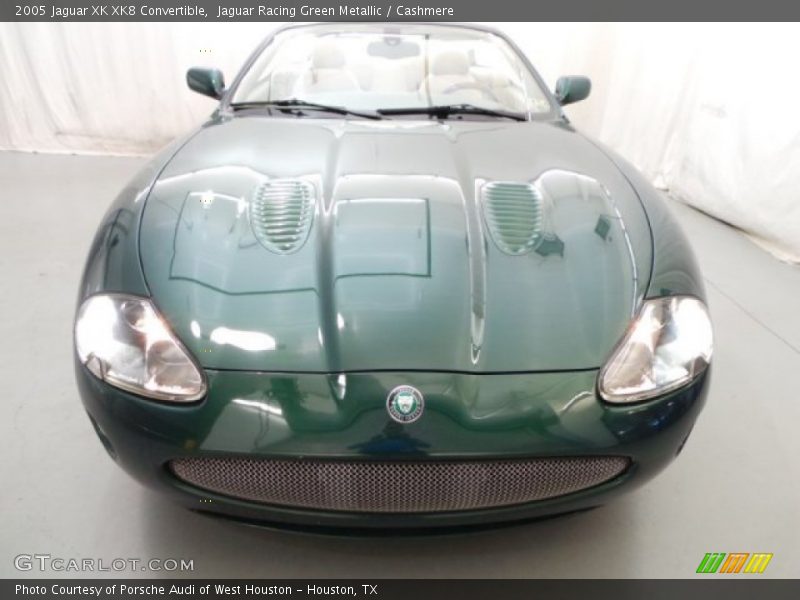 Jaguar Racing Green Metallic / Cashmere 2005 Jaguar XK XK8 Convertible