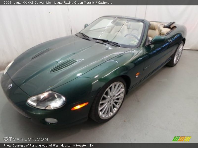Front 3/4 View of 2005 XK XK8 Convertible