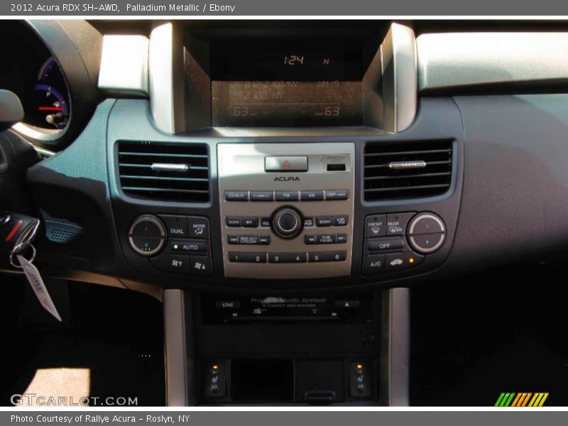 Palladium Metallic / Ebony 2012 Acura RDX SH-AWD