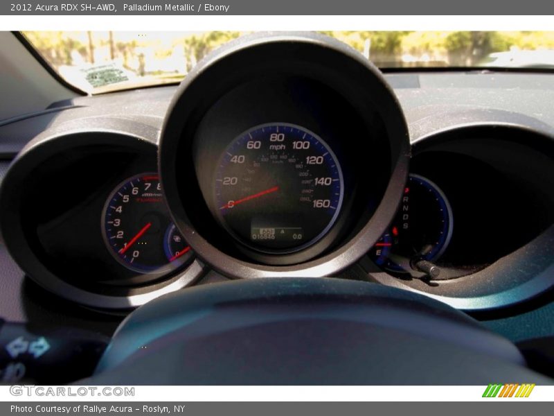 Palladium Metallic / Ebony 2012 Acura RDX SH-AWD