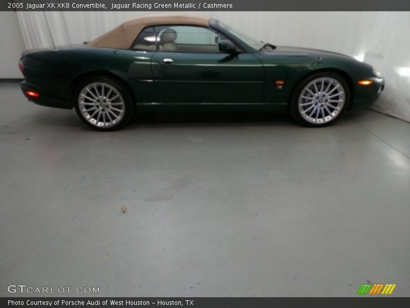 Jaguar Racing Green Metallic / Cashmere 2005 Jaguar XK XK8 Convertible